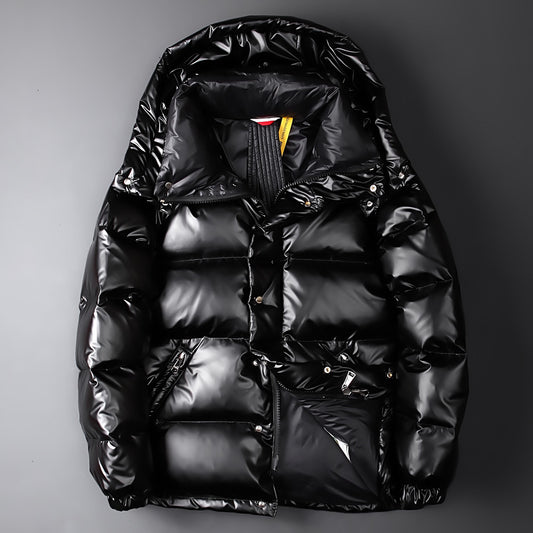 Glossy Down Jacket For Men