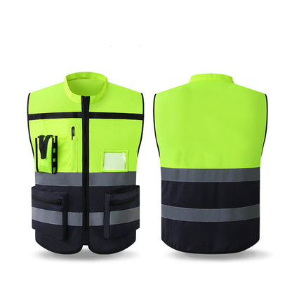 Reflective Vest Construction Jacket