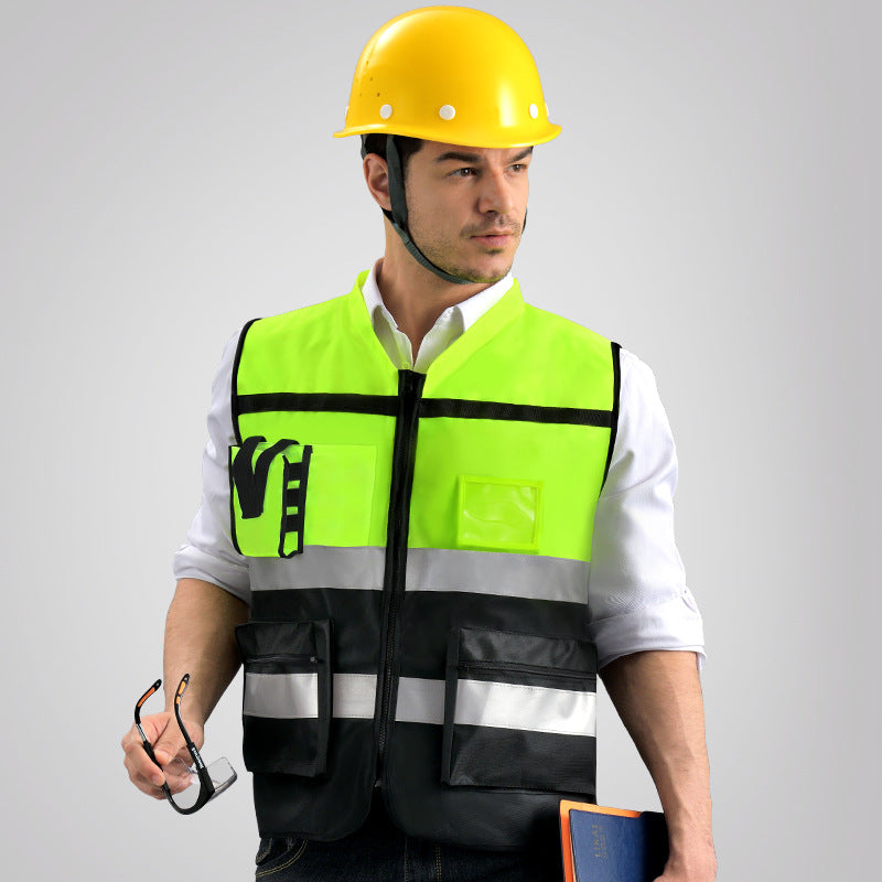 Reflective Vest Construction Jacket