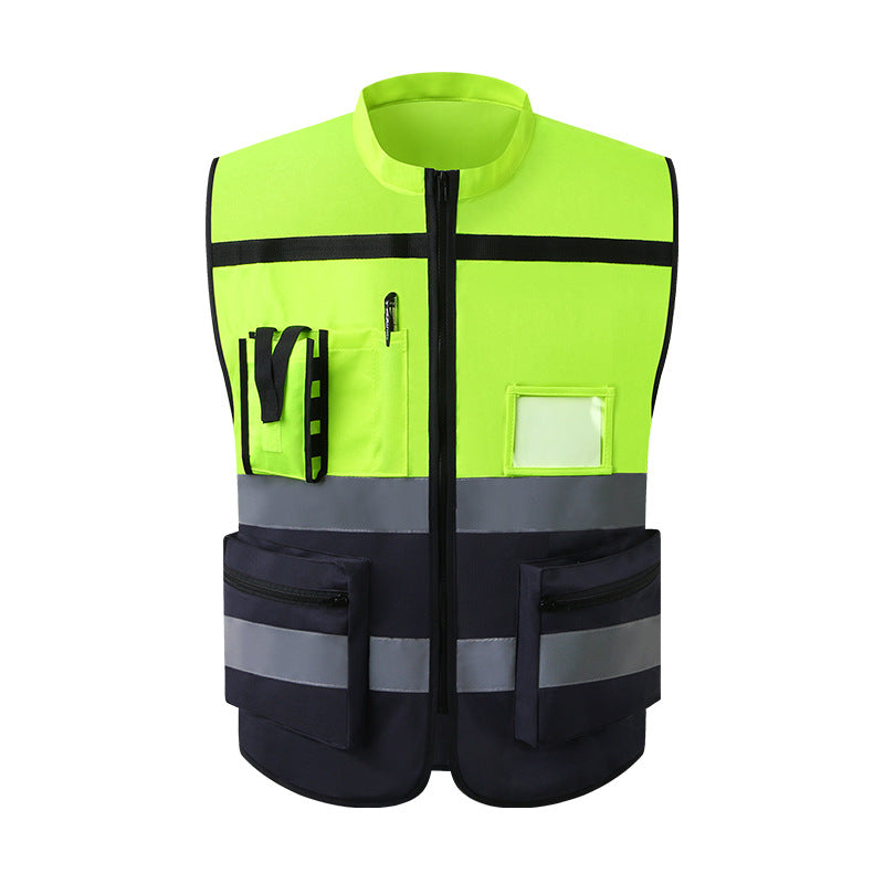 Reflective Vest Construction Jacket