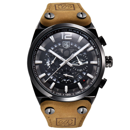 Multifunctional Sports Waterproof Quartz Watch for Men