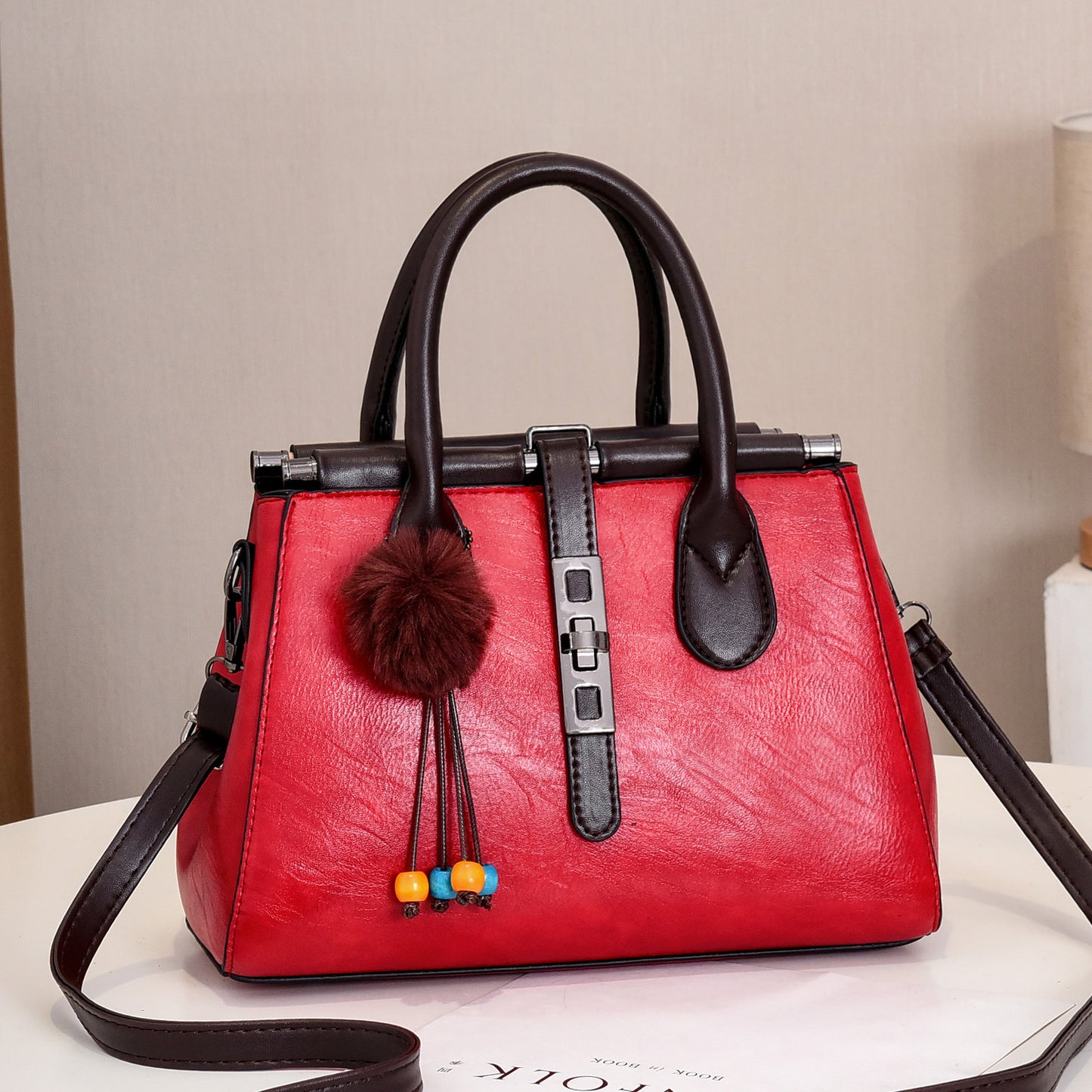 Wholesale Women is Bag New European And American Big Bag Elegant Fashion Large Capacity Trend Women Handbag Shoulder Bag