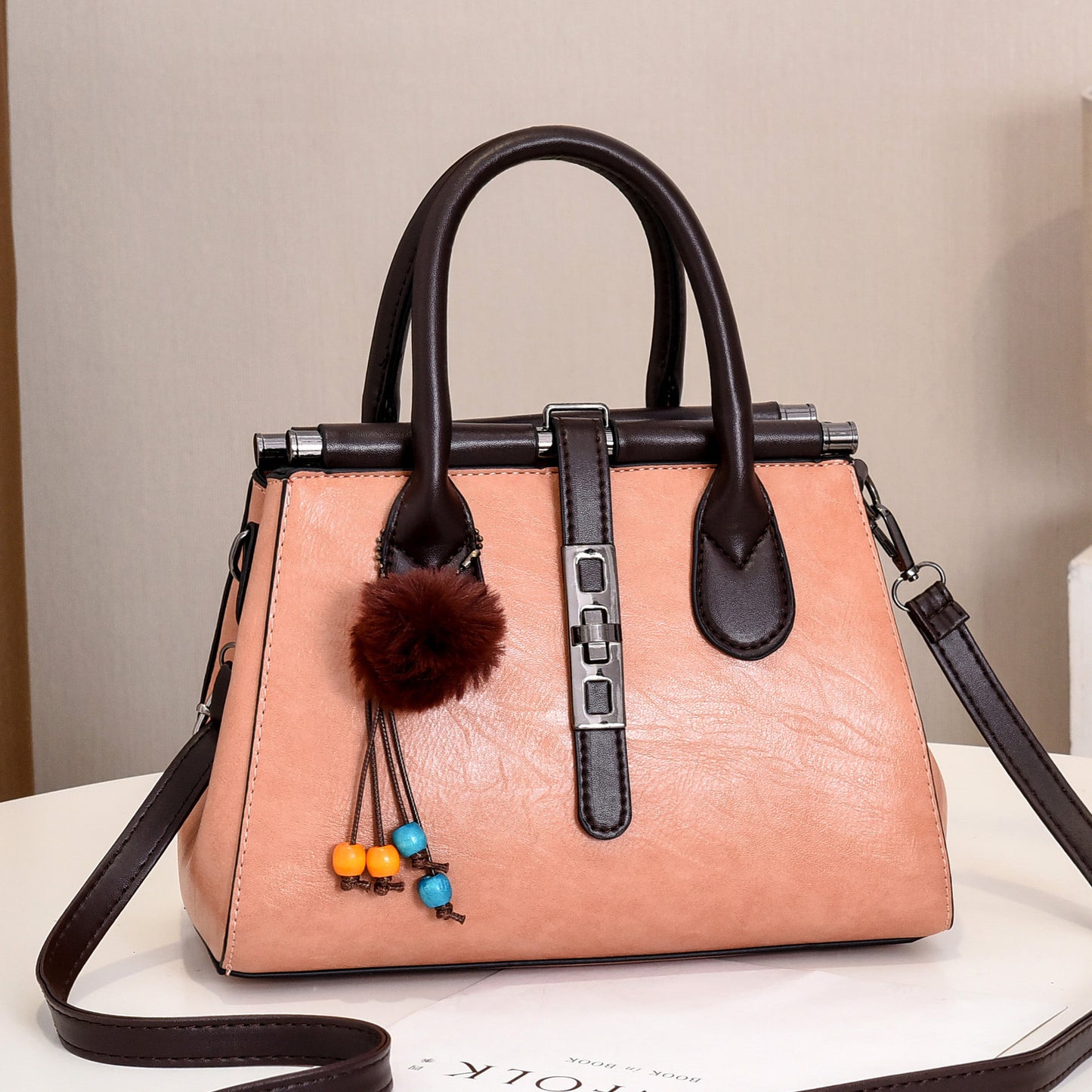 Wholesale Women is Bag New European And American Big Bag Elegant Fashion Large Capacity Trend Women Handbag Shoulder Bag