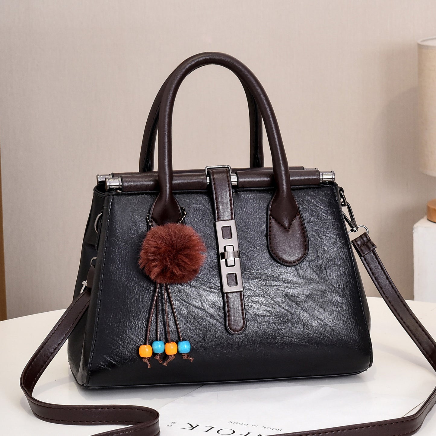 Wholesale Women is Bag New European And American Big Bag Elegant Fashion Large Capacity Trend Women Handbag Shoulder Bag