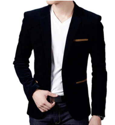 British Style Casual Slim Fit Blazer