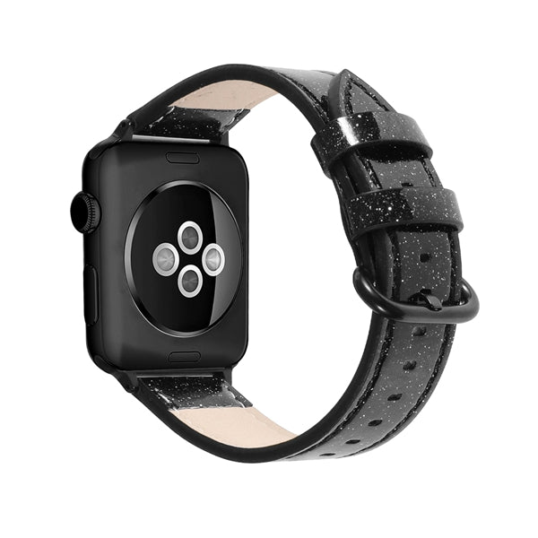 Compatible with Apple, iWatch Leather Glitter Strap