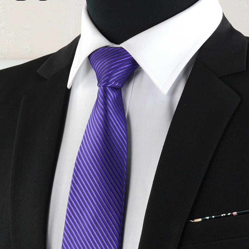 8cm Men's Formal Wear Business British Style Striped Tie