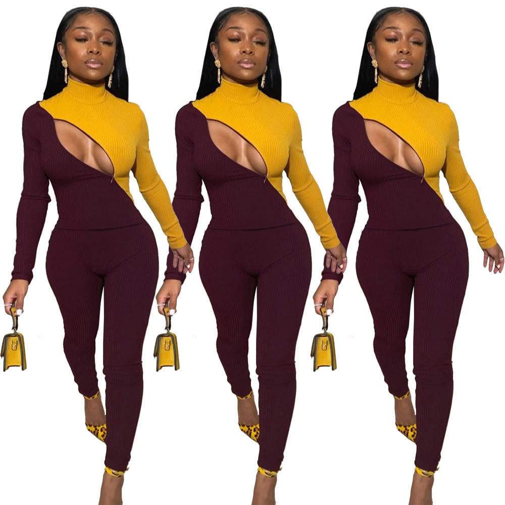 Colorblock Bodysuit / Jumpsuit