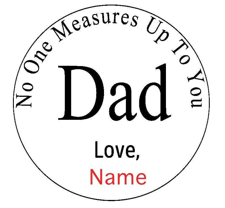 Men's Custom Name Personalized Father's Day Tape Measure