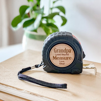 Men's Custom Name Personalized Father's Day Tape Measure