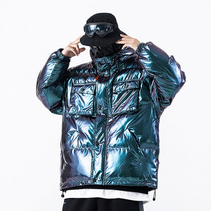 Reflective Cargo Parkas Jackets