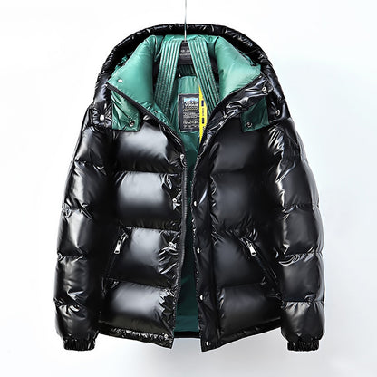 Glossy Down Jacket For Men