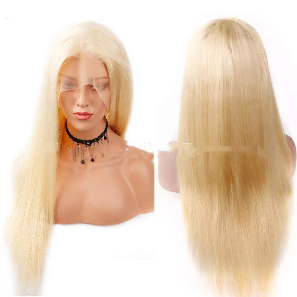 Real Wig 613 Straight Frontal Lace 13X4 Head Cover Lace Frontal Wig