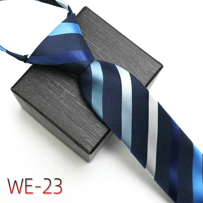 Men's Fashion Casual Zipper Suit Tie