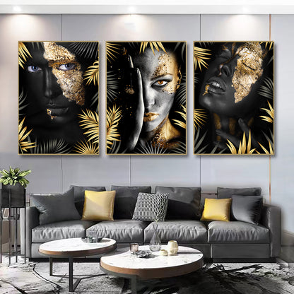 Living Room Decorated Canvas Painting