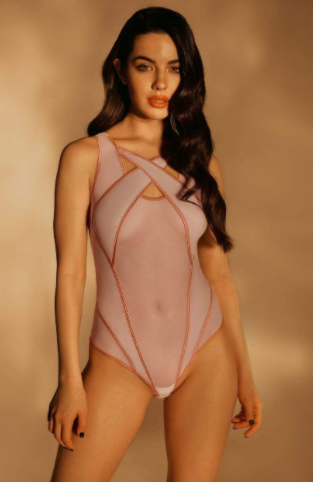 Mesh See-Through Hollow Bodysuit