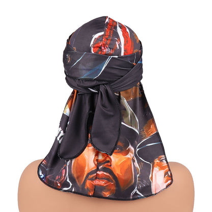 Adult and Children's Milk Shreds Durag Pirate Hat