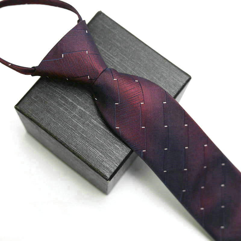 Men's Fashion Casual Zipper Suit Tie