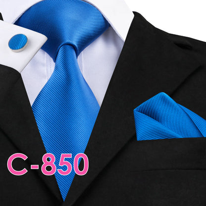 Solid Silk Mens Ties