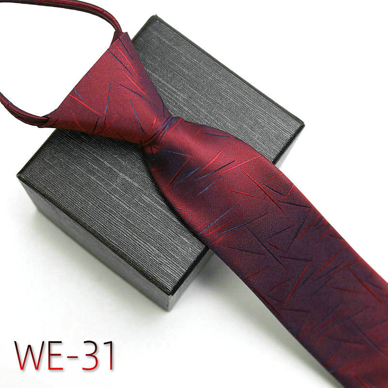 Men's Fashion Casual Zipper Suit Tie