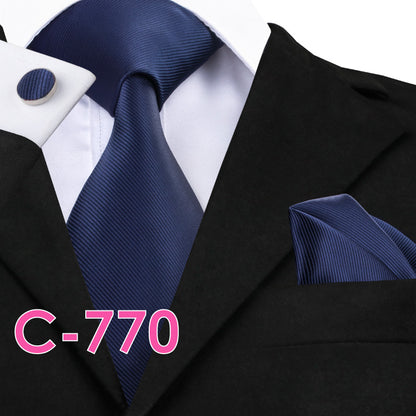 Solid Silk Mens Ties