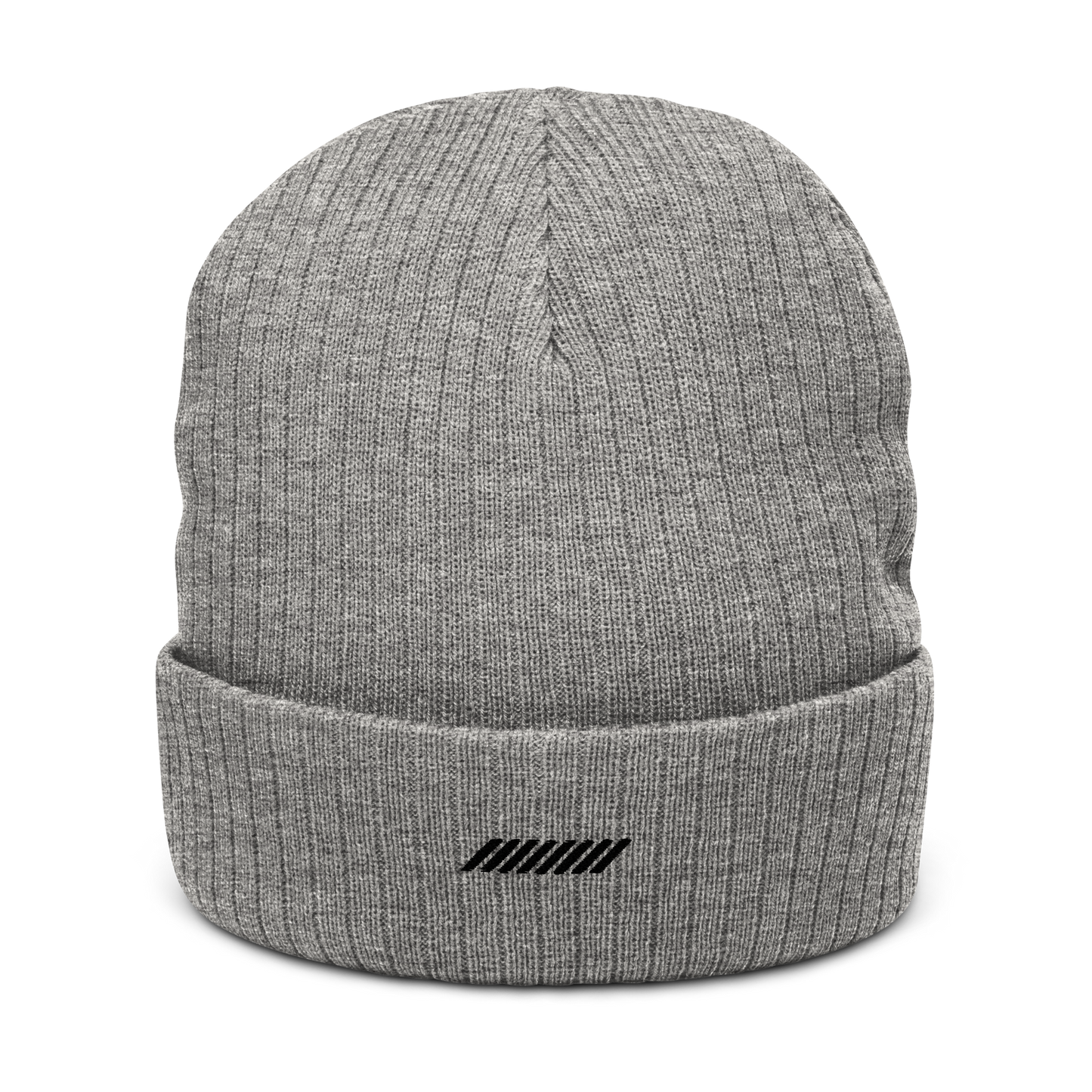 Quantm Ribbed Knit Beanie